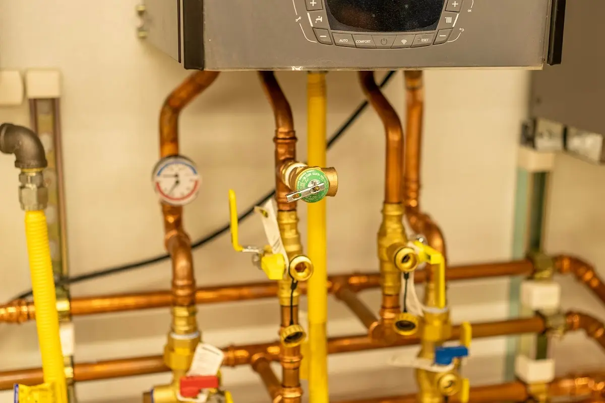 Licensed technician providing Water Heater Installation for a homeowner in Kittery